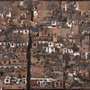 Artur Przebindowski, "Megalopolis XLVIII", 100x150, akryl na płótnie (2013)