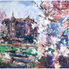 Marcin Laszczak, 108 z cyklu "Szczecin", 50x70cm, akwarela
