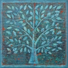 Artur Przebindowski, Z serii Znaki - Drzewa 13, 25x25, akryl, płótno, 2017.jpg