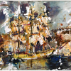 34. Z cyklu Szczecin, 50x70cm,  akwarela, gesso, kredka na papierze, 2018.jpg