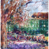 Marcin Laszczak, 102 z cyklu "Szczecin", 70x50cm, akwarela
