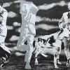Paweł Kwiatkowski, Horizon, 80×120 cm, kolagrafia, litopapier, 2021