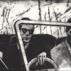 Paweł Kwiatkowski, Trip two, 80×120 cm, kolagrafia, 2017